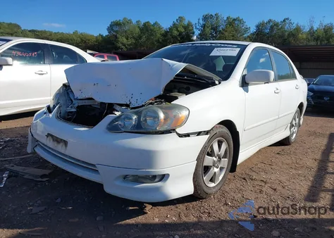 2007 Toyota Corolla S из США, поврежденный, VIN 2T1BR32E97C767080